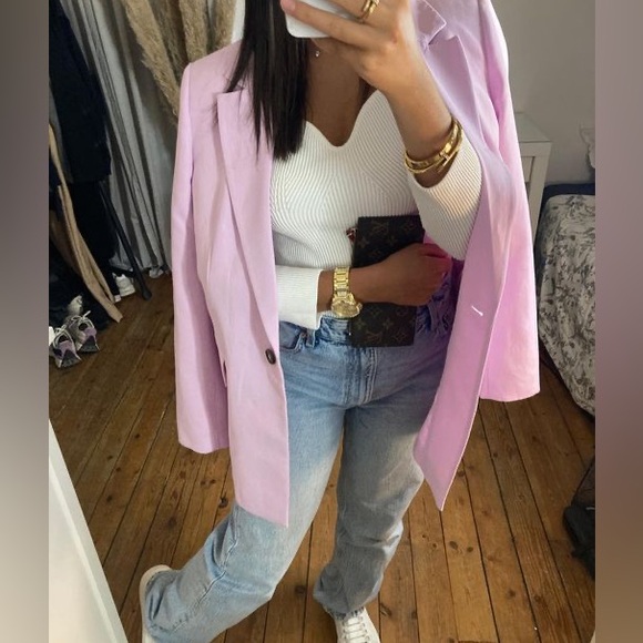 ZARA longline straight blazer - Picture 6 of 6